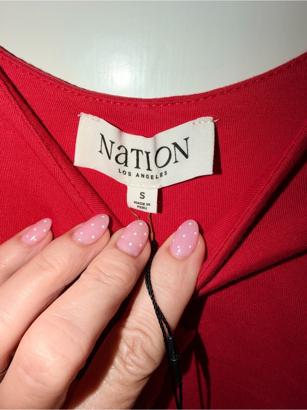 Nation LTD Coral-Pink Sleeveless Midi Dress - Picture 6 of 7